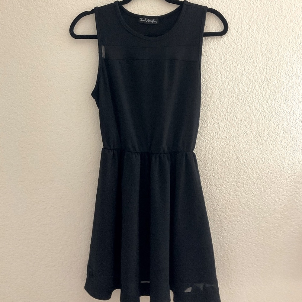 Black formal dress